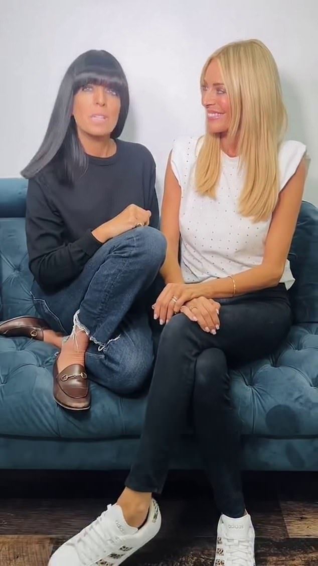 Claudia and Tess were seen sitting side by side in the clip that confirmed their departure, as they thanked the show's crew and its viewers as home