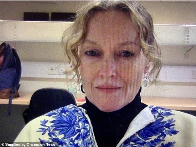 His mother - and Faithfull's daughter-in-law - Carole Jamhe (pictured) made unsubstantiated claims of childhood cruelty by her sister and co-executor Patricia Tonge