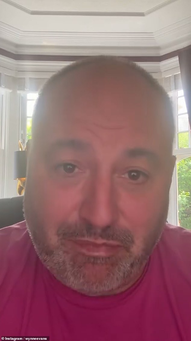 While Wynne apologised at the time, he later claimed he was forced to and denied it was a sexual jibe, insisting he used the term 'spit roast' as a nickname for fellow contestant Jamie Borthwick