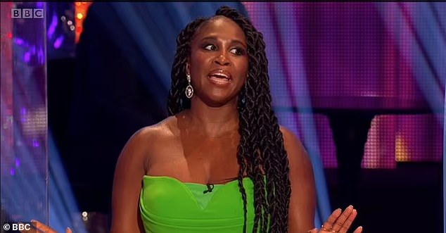 Mabuse (pictured on the BBC show) admitted she was stunned by the unexpected news