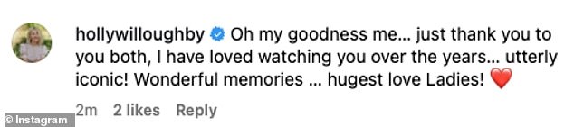 A host of former contestants and industry colleagues were also among those to comment