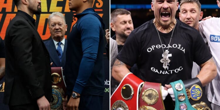 Oleksandr Usyk to fight winner of Joseph Parker vs Fabio Wardley after secret behind-the-scenes talks