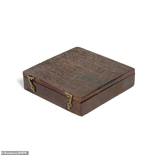 The compass that guided Bligh has now been sold in London for more than £14,000. The 3ins wide compass is set in a mahogany case