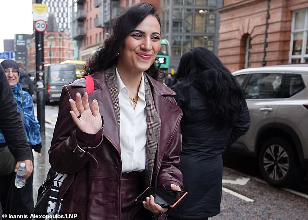 Prior to the start of the hearing, Dr Aladwan posted on her socials that she was 'being persecuted for speech' and that the tribunal was an attempt by 'Jewish supremacy' to 'destroy my career'