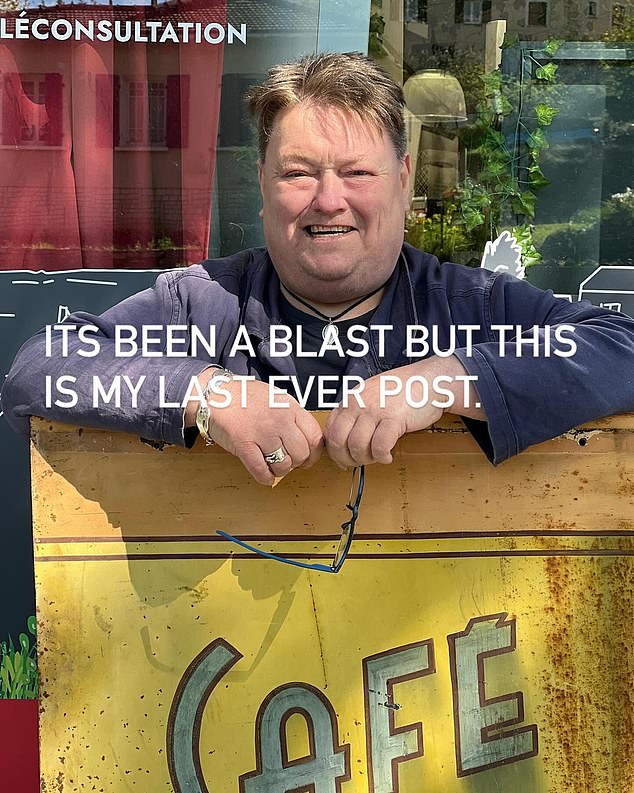 Earlier this year, he announced he was 'stepping away from social media' after being handed the restraining order against his former neighbour