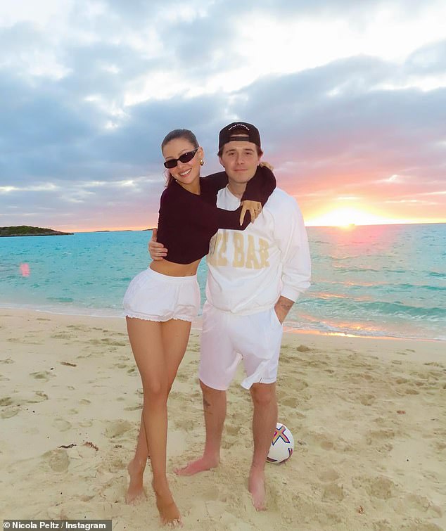 Brooklyn and his wife Nicola Peltz have been embroiled in a family feud with the rest of the clan