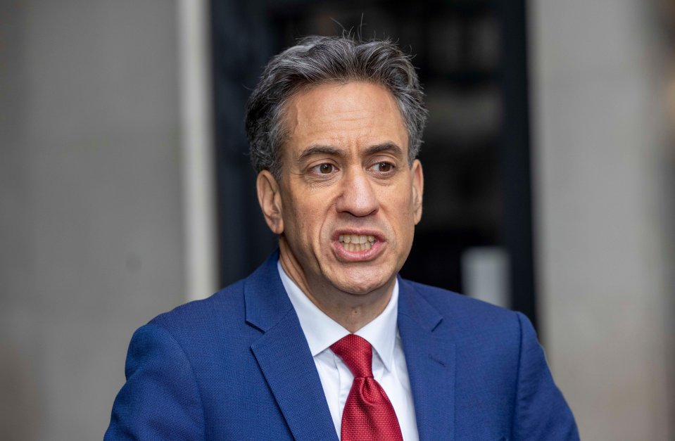 Ed Miliband, Secretary of State for Energy Security and Net Zero, speaking at the BBC.