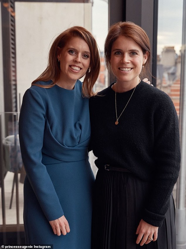 Andrew and his daughters, Beatrice (left) and Eugenie (right), have allegedly divulged to pals that the King wants Royal Lodge to be Queen Camilla's base in Windsor should she outlive him
