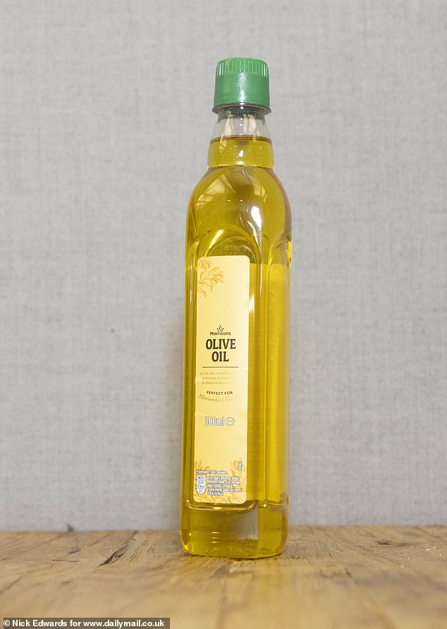 Olive oil saw the most noticeable price rise, increasing from £1.85 24 years ago to £4.85 which represents a more than 2.5 per cent rise in price