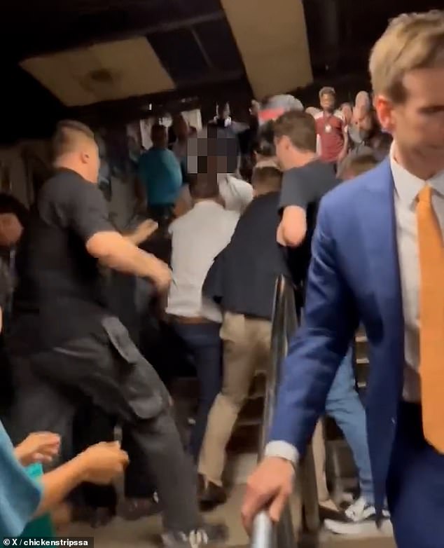 Footage circulating online in July caught a group of men fighting each other during a vicious melee on the steps of Highbury and Islington Tube station
