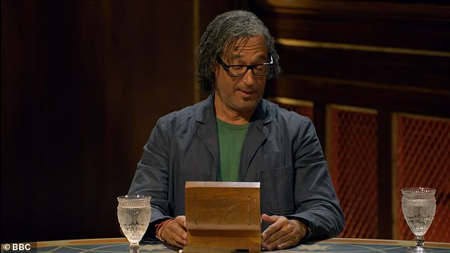 The hopeless faithfuls had voted for historian David Olusoga (pictured) and actor Mark in equal numbers at the banishment on Wednesday's episode