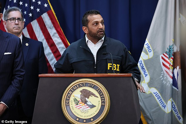 FBI Director Kash Patel announced the indictments in a press conference on Thursday