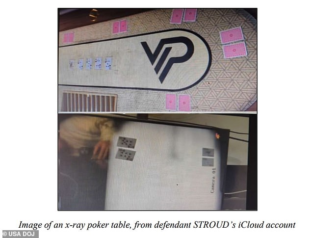 The Mafia allegedly used X-ray tables and high-tech contact lenses to read people's cards