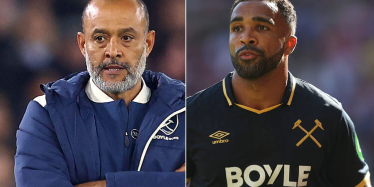 West Ham boss Nuno forced to deny he's freezing out Callum Wilson over contract clause despite zero minutes on the pitch