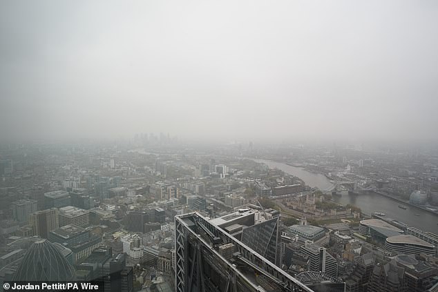October half-term in 2024 saw grey conditions across the UK amid 'anticyclonic gloom'