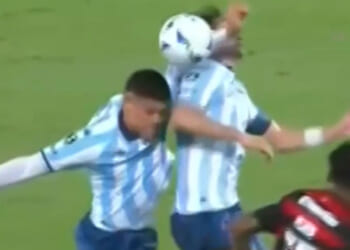 Ex-Man Utd star Marcos Rojo scores own goal and breaks team-mate's SKULL in same disastrous game