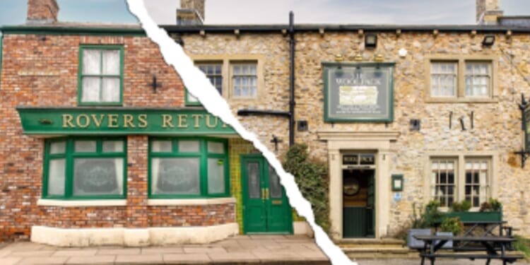 Coronation Street and Emmerdale reveal first-look at soap crossover and the two characters at the centre of episodes