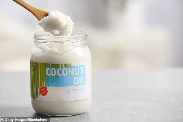 Coconut oil is high in saturated fats with 12.99g per serving — almost half the recommended portion of 30g of saturated fat per day