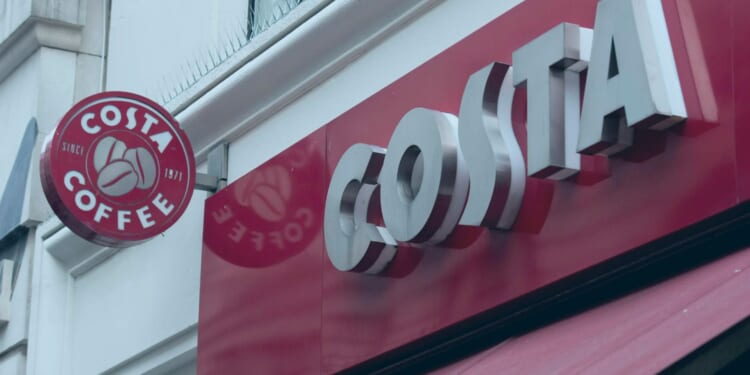 Costa Coffee’s Christmas menu is being rolled out TODAY