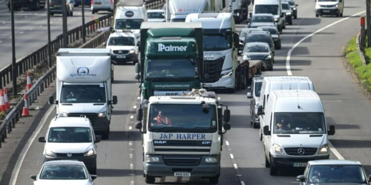 M6 grinds to a halt with drivers facing 90-minute delays after horror lorry crash