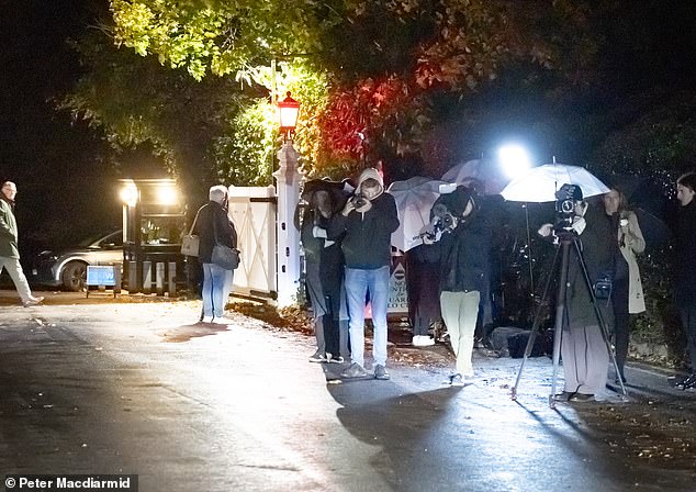 Teams of TV and press journalists raced to Windsor to be on hand to record the mysterious story which was expected to break last night, only for no announcement to be made