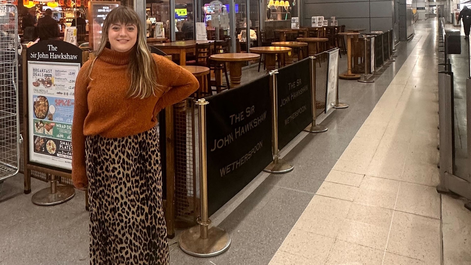 I visited the world's smallest Wetherspoons that’s built on the remains of a 2000-year-old palace