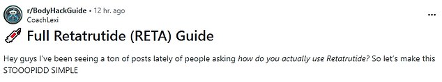 Over the past year, retatrutide has been gaining traction on TikTok, YouTube, Reddit, and Instagram, particularly in fitness circles