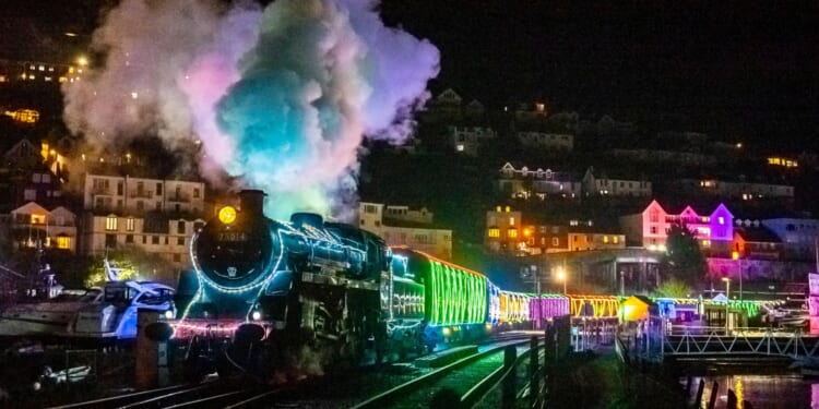 The top Christmas train experiences around the UK
