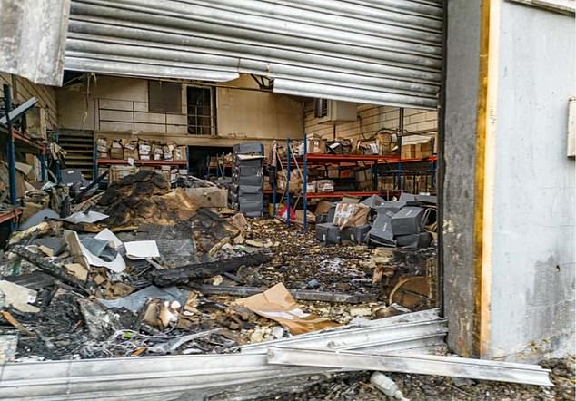 The arson attack destroyed vital Starlink satellite equipment destined for Ukraine