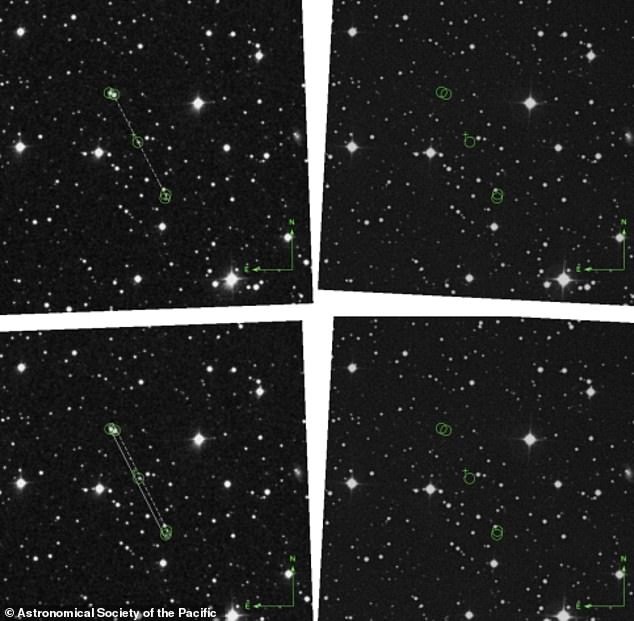 Transients were more likely to be spotted the day after a nuclear test was conducted, eliminating the possibility of the spots be a result of the explosion