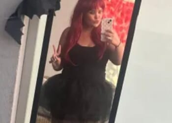 Gogglebox's Amy Tapper wows in black minidress as she shows off 7st weight loss in Halloween costume