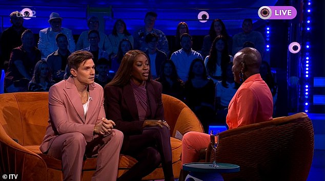 She immediately joined AJ and Will for her post-eviction interview