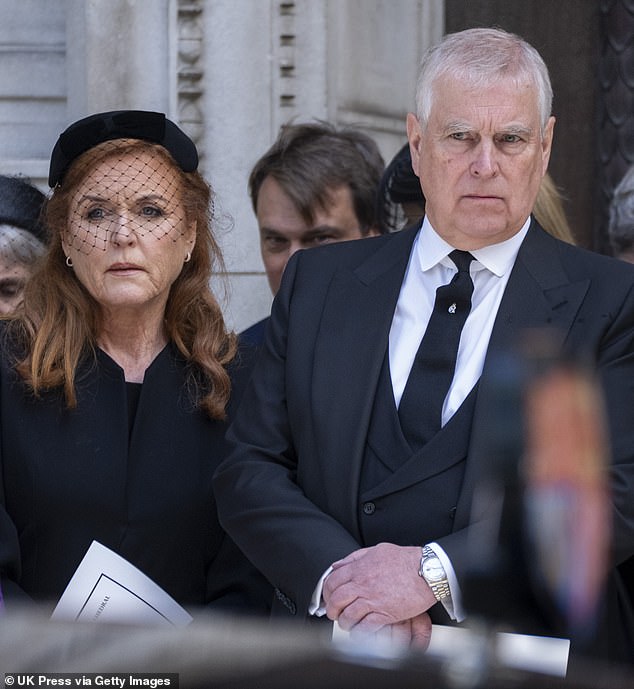 Prince Andrew and his ex-wife Sarah Ferguson (pictured in 2019) are holed up in their grace-and-favour Royal Lodge amid increased scrutiny over his rent-free living arrangements and friendship with convicted sex trafficker Jeffrey Epstein
