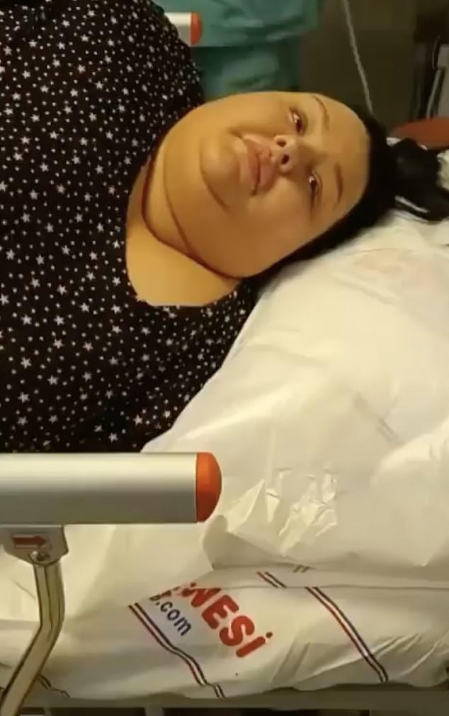 ¿The sickness and gas pain were pretty bad,¿ Genna says. ¿I tried to walk as much as possible to relieve it'