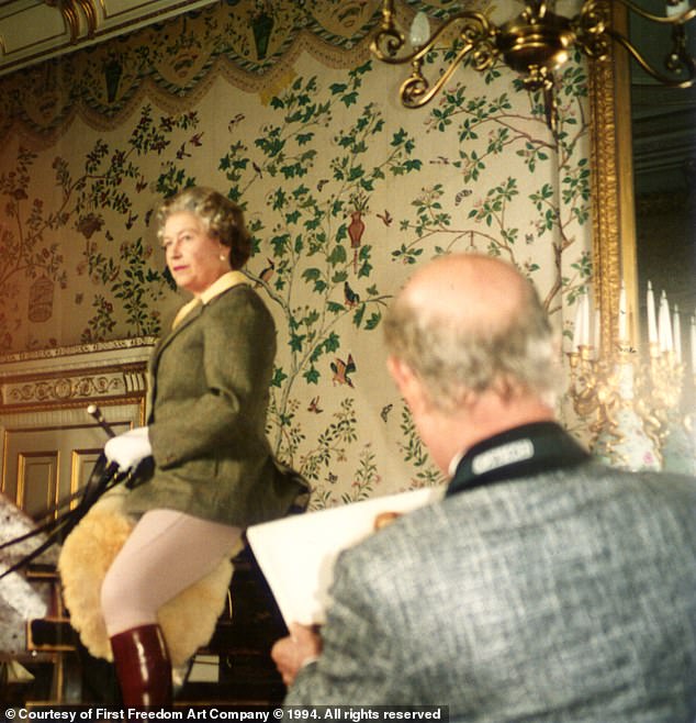 The Daily Mail can reveal the story behind the portrait ¿ and of the sovereign¿s bond with the artist