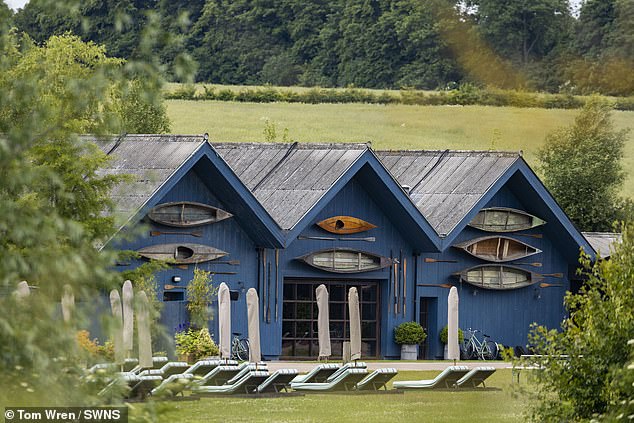 Soho Farmhouse, (pictured), is much loved by influencers who want to live a bit of a celebrity lifestyle on the weekend and no doubt would love to catch a glimpse of the Beckhams
