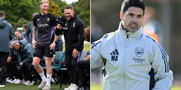 England cricketers taking leaf out of Mikel Arteta's Arsenal playbook with bizarre preparations for hostile Ashes tour