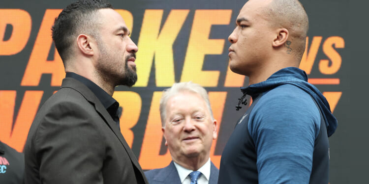 Fabio Wardley hopes to see same terrifying image in crowd that haunted Anthony Joshua when he fights Joseph Parker