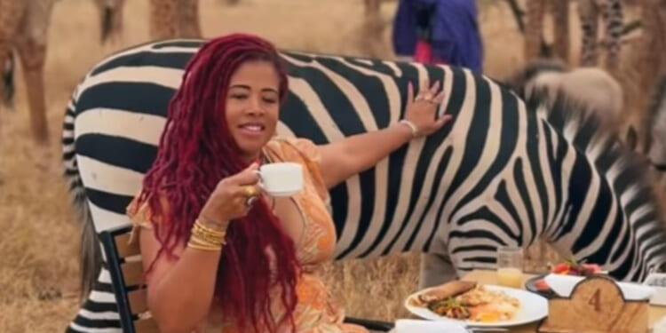 00s singer resurfaces after leaving Hollywood for life on a farm in Kenya with her kids