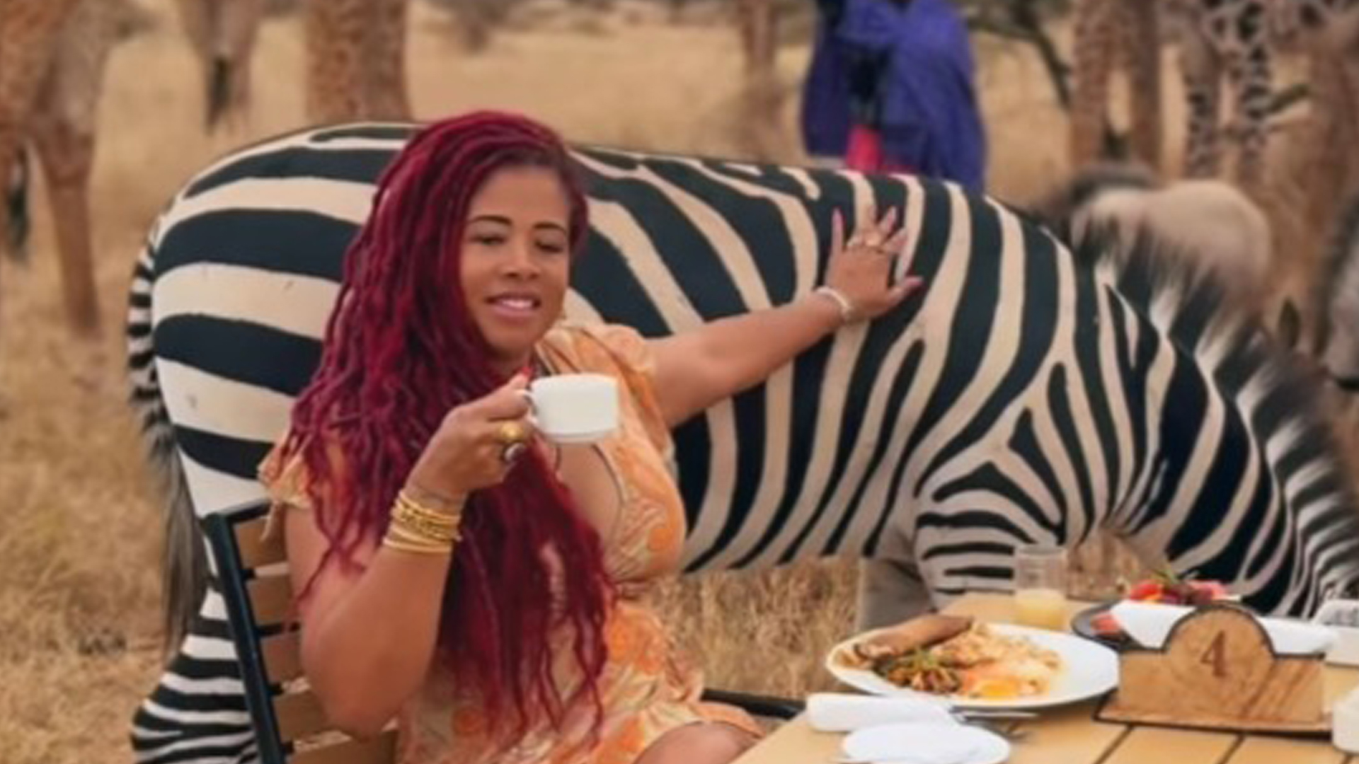 00s singer resurfaces after leaving Hollywood for life on a farm in Kenya with her kids