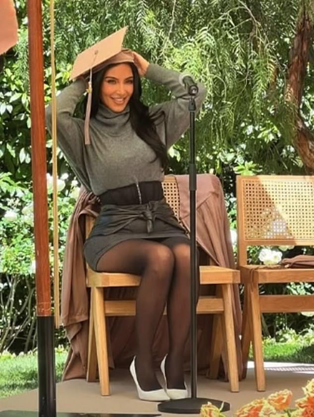 She's currently awaiting the results of the bar exam, but feels confident that she's days away from fulfilling her longtime dream to be a legal professional