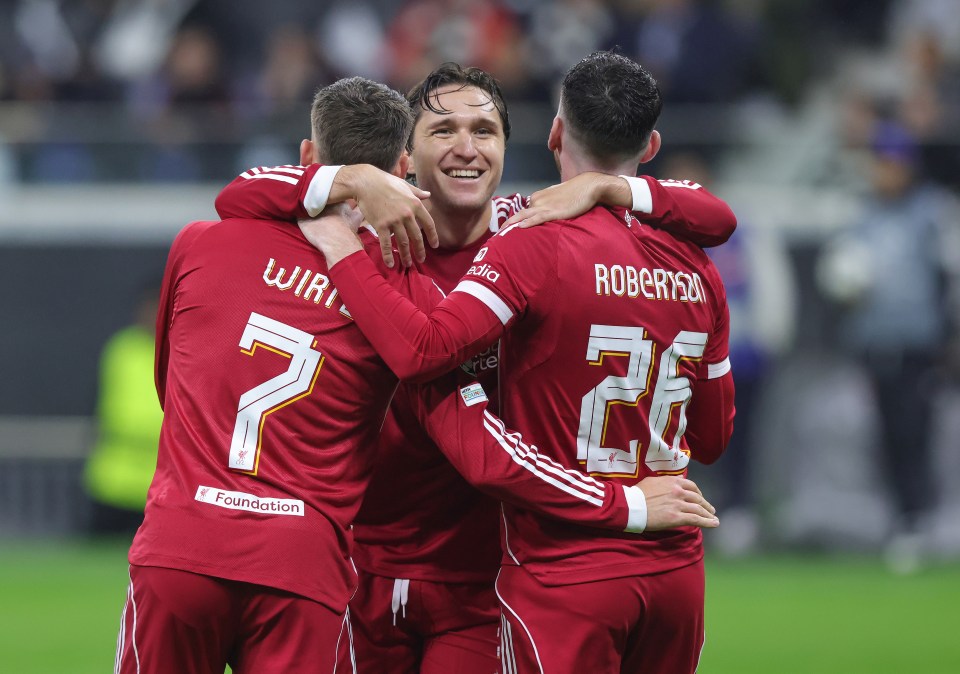 Eintracht Frankfurt v Liverpool FC - UEFA Champions League 2025/26 League Phase MD3