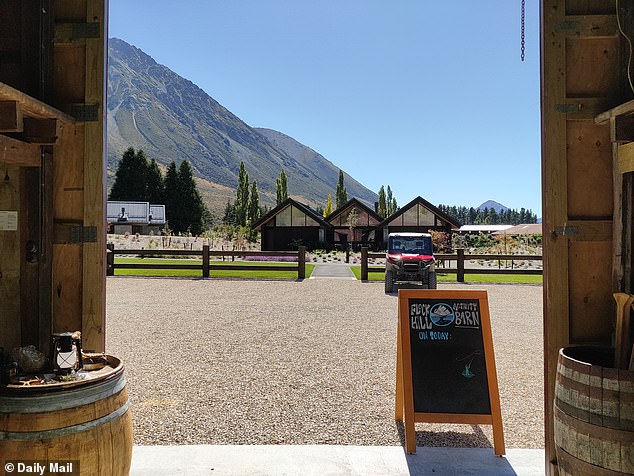 Taylor and his team use the produce from the greenhouses in the meals they make, which are included in stays