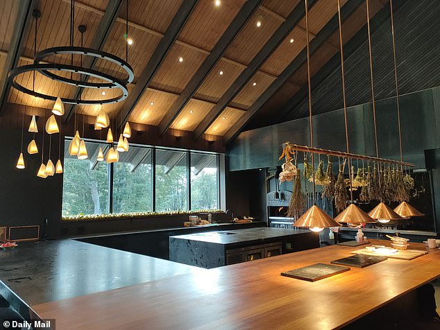 'There's a real untouched feeling of being in the middle of nowhere,' says Taylor Cullen, head chef at on-site restaurant Sugarloaf