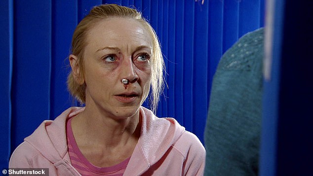 Kelli's first ever scene on the show was also pretty big - as she filmed on the show's most well-known location