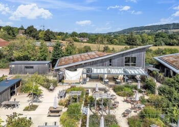 The design of the building was based on the shape of a plough