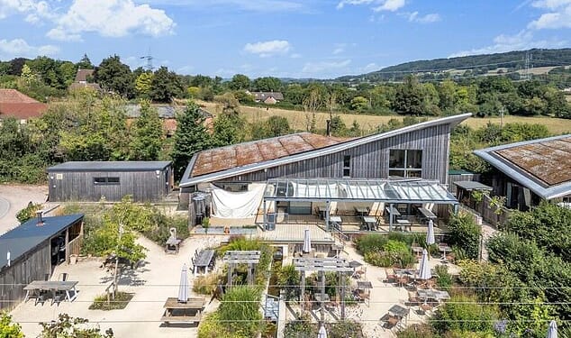 The design of the building was based on the shape of a plough