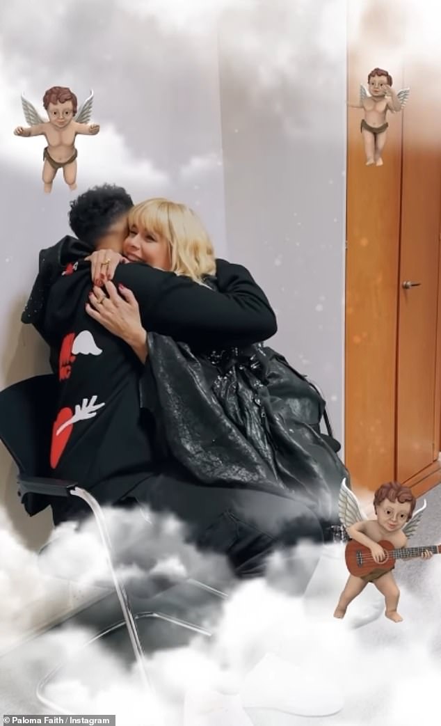 In a clip where she reunites with fellow faithful Niko Omilana baby emoji's are seen floating on the screen - seemingly another hit to her pregnancy