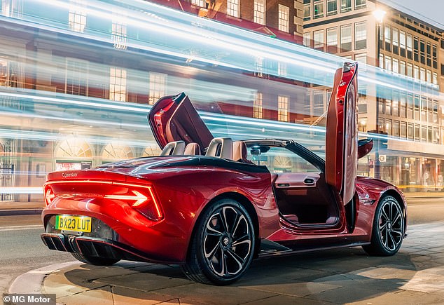 MG became the first electric brand to break into the top 10 best-selling manufacturers in the UK in 2024, largely thanks to its range of affordable EVs and hybrids. But it's now diversifying into new sectors, including the first EV roadster - the Cyberster, pictured