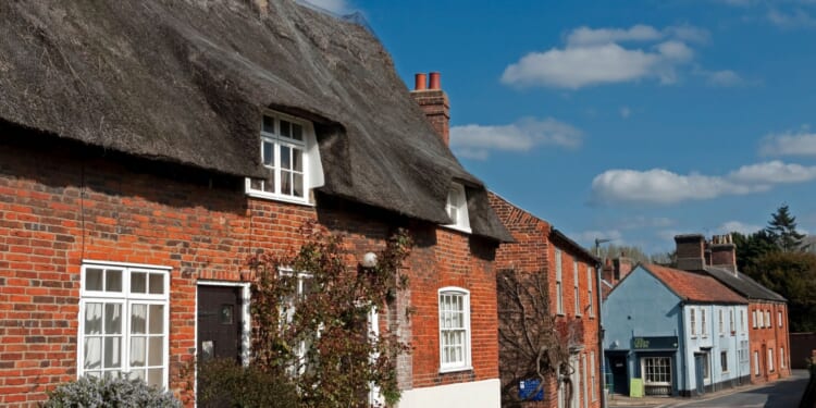 The pretty English market town home to one of the weirdest hotels in the UK